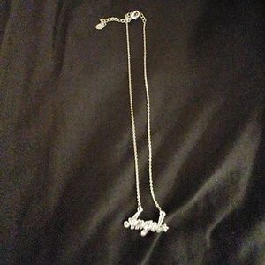 Woman's Angel necklace